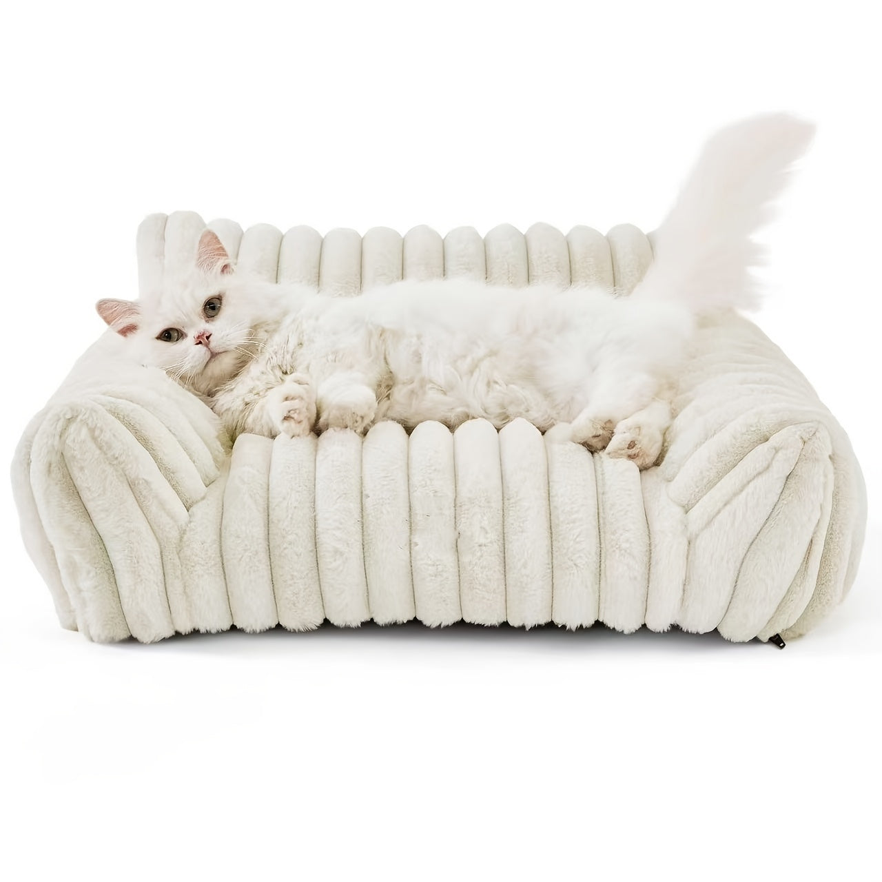 [Small Warm Sofa for Cats] Hot-selling pet cat small sofa, washable and warm for winter