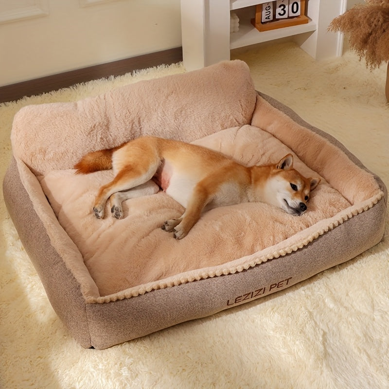 [Cozy Dog Bed] Soft & Comfortable Dog Bed, Cozy Winter Warmth | Durable Polyester, Washable, Ideal for Small, Medium & Large Breeds