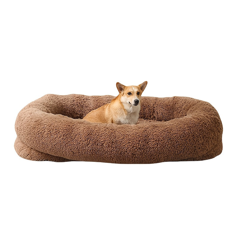 [Orthopedic Pet Bed] Extra-Large Orthopedic Memory Foam Pet Bed | Four-Season Design, Plush Dog House, Washable, Assembled, Suitable for Cats And Dogs, Providing Warmth And Comfort