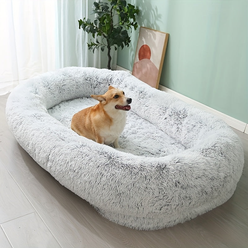 [Orthopedic Pet Bed] Extra-Large Orthopedic Memory Foam Pet Bed | Four-Season Design, Plush Dog House, Washable, Assembled, Suitable for Cats And Dogs, Providing Warmth And Comfort
