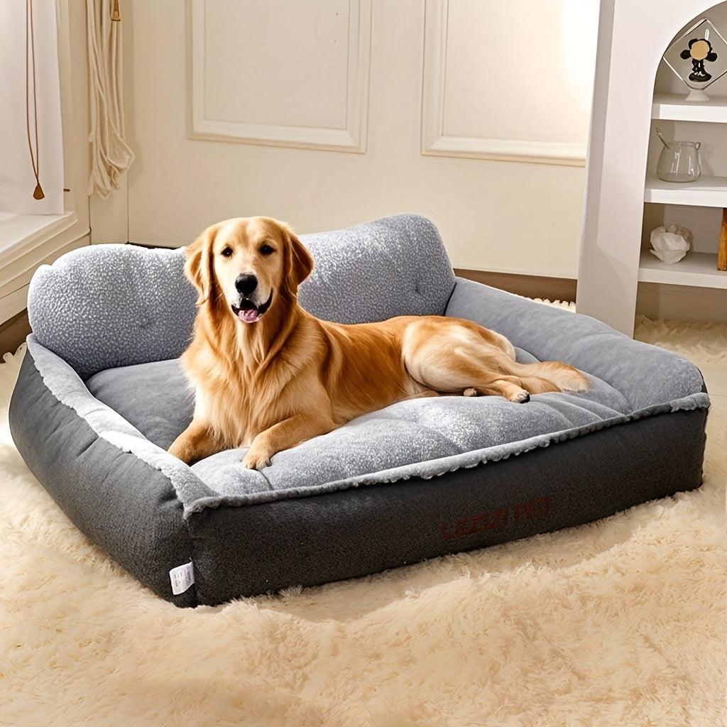 [Cozy Dog Bed] Soft & Comfortable Dog Bed, Cozy Winter Warmth | Durable Polyester, Washable, Ideal for Small, Medium & Large Breeds