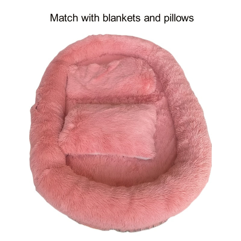 [Orthopedic Pet Bed] Extra-Large Orthopedic Memory Foam Pet Bed | Four-Season Design, Plush Dog House, Washable, Assembled, Suitable for Cats And Dogs, Providing Warmth And Comfort