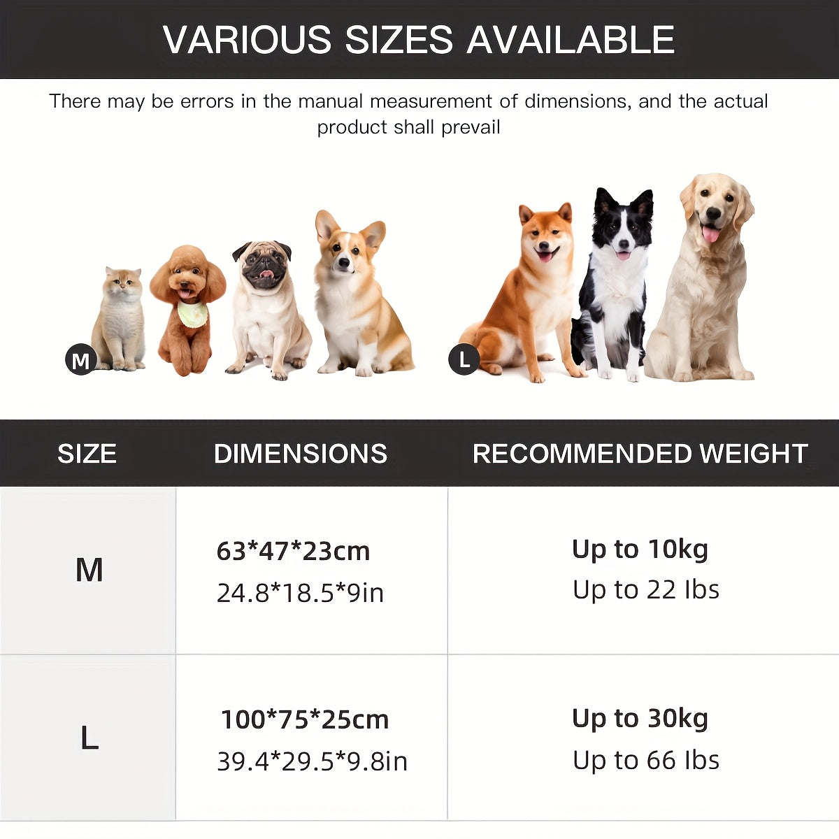 Extra Large Dog Bed for Large Dogs.Pet Sofa Bed for Golden Retrievers, Border Collies, and Cats - Chew-Resistant, Detachable, and Washable. Thickened Warm Winter Cushion for Deep Sleep.All-Season Indoor Use for Extra Large Dogs and Cats.