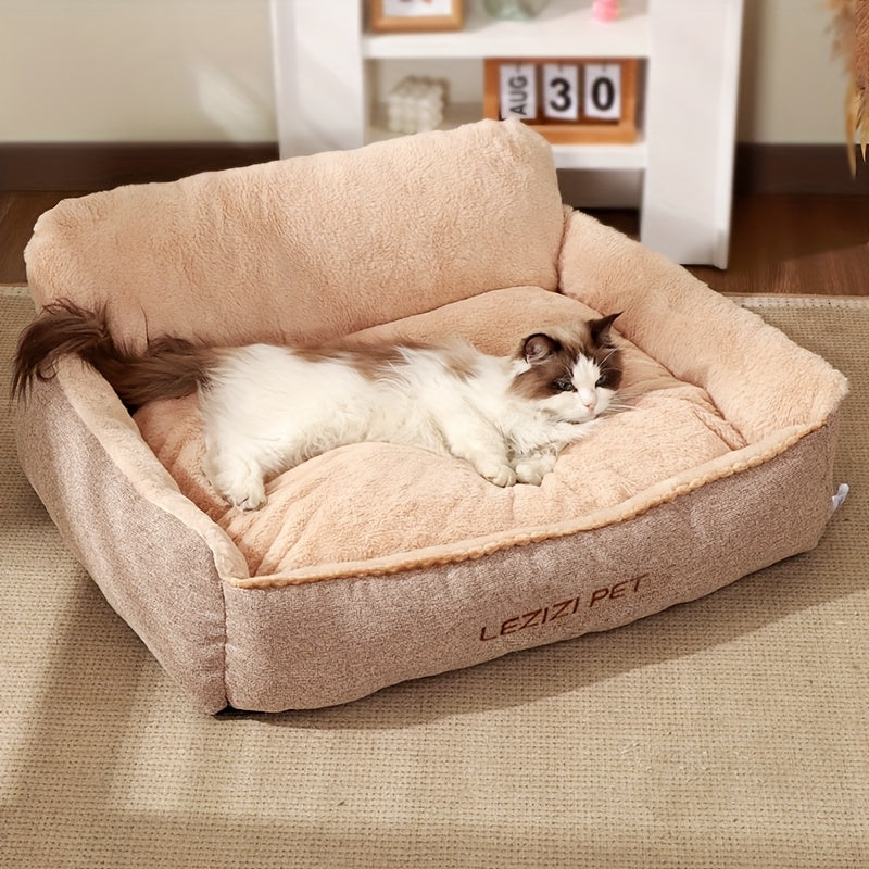 [Cozy Dog Bed] Soft & Comfortable Dog Bed, Cozy Winter Warmth | Durable Polyester, Washable, Ideal for Small, Medium & Large Breeds