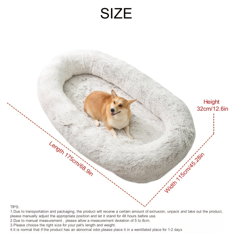 [Orthopedic Pet Bed] Extra-Large Orthopedic Memory Foam Pet Bed | Four-Season Design, Plush Dog House, Washable, Assembled, Suitable for Cats And Dogs, Providing Warmth And Comfort