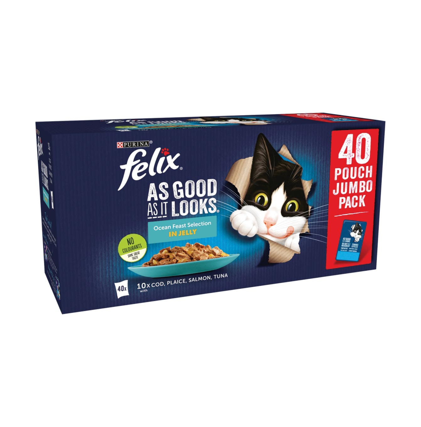 Felix As Good As It Looks Ocean Feasts (40 x 100g)