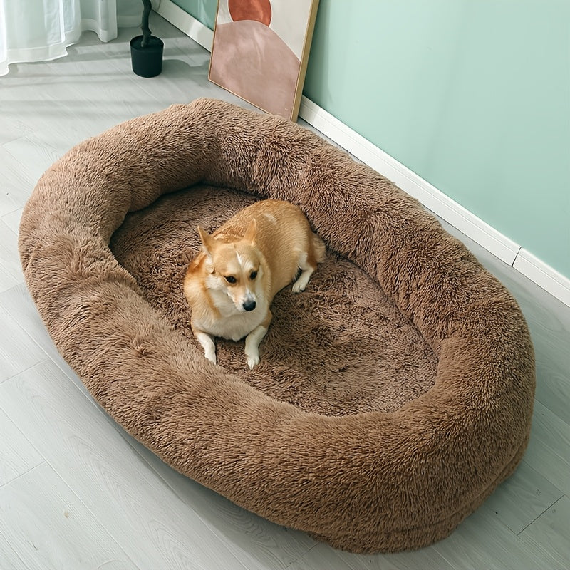 [Orthopedic Pet Bed] Extra-Large Orthopedic Memory Foam Pet Bed | Four-Season Design, Plush Dog House, Washable, Assembled, Suitable for Cats And Dogs, Providing Warmth And Comfort